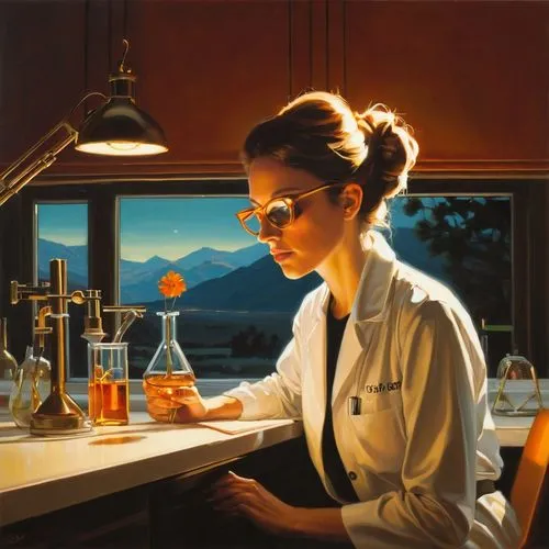 vettriano,hildebrandt,chemist,biochemist,photorealist,heatherley,Conceptual Art,Daily,Daily 12