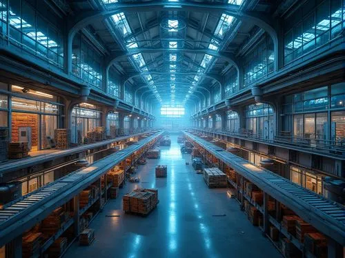 industrial hall,trainshed,carreau,lhc,leadenhall,warehouses,factory hall,warehousing,mailrooms,industrialized,industrie,manufactory,industrial tubes,industrialization,industrielle,warehouse,cern,industrializing,the bavarian railway museum,museum of science and industry,Photography,General,Realistic