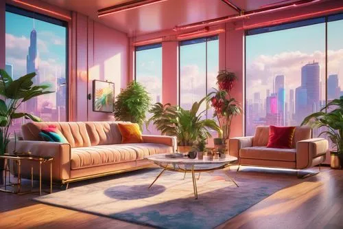 apartment lounge,sky apartment,livingroom,penthouses,living room,an apartment,modern decor,modern living room,sunroom,apartment,modern room,hkmiami,sitting room,pink chair,radiosity,shared apartment,hoboken condos for sale,luxe,interior design,3d rendering,Conceptual Art,Sci-Fi,Sci-Fi 27