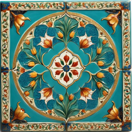 floral ornament,terracotta tiles,ceramic tile,spanish tile,tile,kaleidoscope art,rangoli,motifs of blue stars,almond tiles,floral rangoli,kaleidoscope,mandala,art nouveau design,ceramic floor tile,kaleidoscope website,patterned wood decoration,art nouveau frame,quatrefoil,clay tile,wall panel,Illustration,Realistic Fantasy,Realistic Fantasy 43