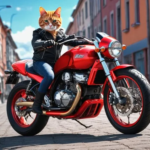 alleycat,red cat,street cat,firecat,maometto,redcat,alley cat,motorbike,motorcycling,motorcycle,ducati,laverda,motorcyling,motorcyclist,red tabby,citycat,cat vector,motorrad,motorcyle,vintage cat,Photography,General,Realistic