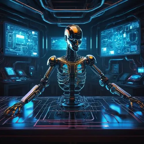 endoskeleton,skeleltt,barebone computer,sci fi surgery room,skull racing,scifi,cyber,skeletal,sci fiction illustration,cg artwork,game illustration,vintage skeleton,cyberpunk,sci fi,sci-fi,sci - fi,game art,cybernetics,3d man,mechanical,Art,Artistic Painting,Artistic Painting 31