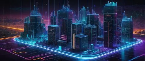 cybercity,cybertown,cyberport,microdistrict,cityscape,citydev,capcities,ctbuh,city skyline,metropolis,megapolis,citynet,cybernet,city blocks,cyberpunk,cityzen,cyberia,city cities,colorful city,cities,Illustration,Retro,Retro 07