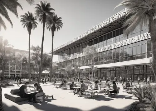 mipim,renderings,indiecade,bayfront,sketchup,packinghouse,unbuilt,the palm,ballpark,cgames,harborplace,calarts,shorefront,csula,revit,arclight,3d rendering,baywalk,csuf,csulb,Illustration,Black and White,Black and White 11