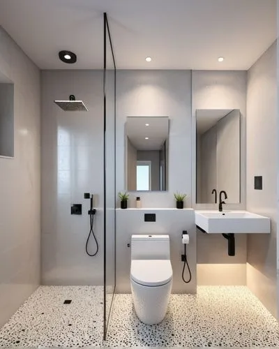 modern minimalist bathroom,luxury bathroom,ensuite,bath room,interior modern design,bathroom,Photography,General,Realistic