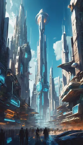 futuristic landscape,fantasy city,scifi,futuristic architecture,metropolis,sci fi,sci - fi,sci-fi,futuristic,ancient city,sci fiction illustration,dystopian,sky space concept,ice planet,alien world,harbour city,citadel,concept art,sky city,dystopia,Conceptual Art,Fantasy,Fantasy 02