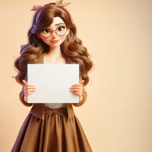 holding ipad,clipboard,apple ipad,cute cartoon character,ipad,taking picture with ipad,clip board,girl drawing,girl studying,illustrator,love letter,my love letter,paper scroll,disney character,paperb