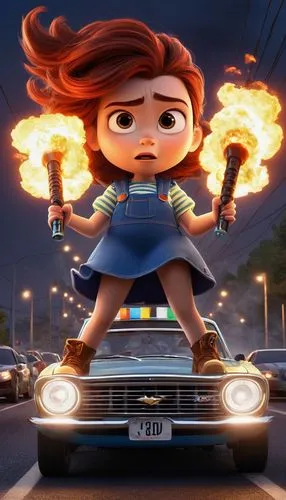 girl and car,merida,girl with a gun,girl with gun,fire angel,dodge la femme,girl in car,witch driving a car,drive,fire eyes,headlights,muscle car cartoon,fire siren,woman fire fighter,in-dash,woman in the car,bolt,femme fatale,abduction,dancing flames,Photography,Artistic Photography,Artistic Photography 15