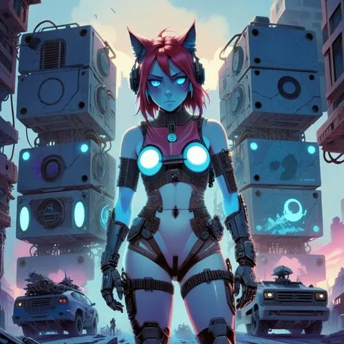 lagann,meka,kawamori,cyberstar,transistor,cyberangels,Illustration,American Style,American Style 04