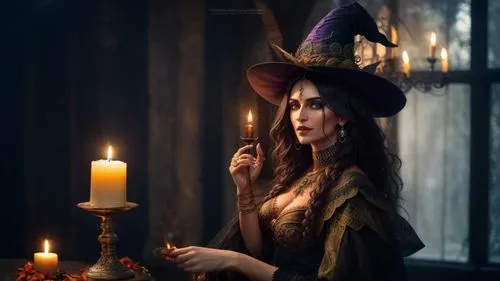 the witch,witch hat,bewitching,witch's hat,magicienne,sorceress