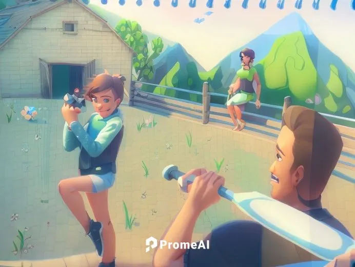 tokyo summer olympics,recess,water fight,paper boat,toy story,toy's story,playmobil,digital compositing,anime 3d,climbing wall,animated cartoon,asterales,olympic summer games,miniature golf,trainer wi