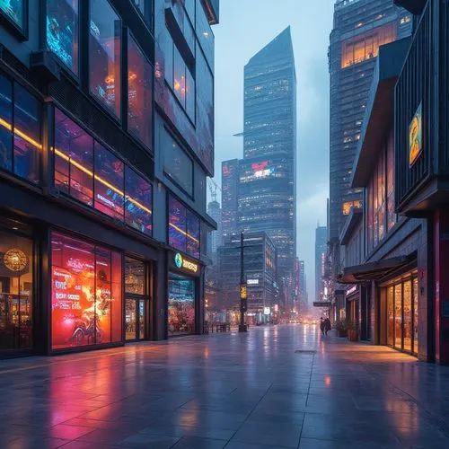 wangfujing,storefronts,shinjuku,chongqing,guangzhou,shanghai,cybercity,city scape,shenzen,store fronts,shangai,akihabara,cityscapes,yonge,kowloon,arbat street,leadenhall,taikoo,streetscape,business district,Photography,General,Realistic