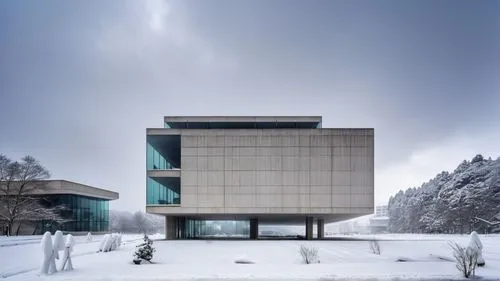 chancellery,winter house,snowhotel,archidaily,glass facade,swiss house,modern architecture,snow house,cubic house,cube house,kirrarchitecture,ludwig erhard haus,house hevelius,avalanche protection,arh