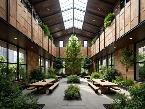 atriums,courtyards,atrium,wintergarden,courtyard,inside courtyard,winter garden,patios,corten steel,bohlin,roof garden,gensler,weyerhaeuser,garden of plants,adjaye,schulich,patio,packinghouse,breezeway,greenhaus