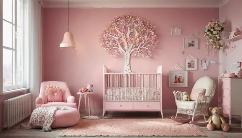 nursery decoration,baby room,the little girl's room,nursery,children's bedroom,kids room,children's room,room newborn,boy's room picture,pink family,danish room,baby pink,pacifier tree,pink magnolia,children's interior,baby bed,beauty room,shabby chic,infant bed,children's fairy tale,Photography,Documentary Photography,Documentary Photography 32