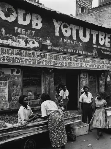 cuban food,ghanaian cedi,old havana,vendors,jamaican food,santiago di cuba,market stall,hippy market,market introduction,1960's,13 august 1961,fruit stands,west indian gherkin,1950s,banana box market,fruit market,the market,nigeria,advertising campaigns,cuba,Photography,Black and white photography,Black and White Photography 14