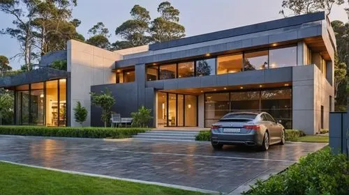 modern house,modern architecture,luxury home,driveway,landscape design sydney,smart house,smart home,modern style,beautiful home,luxury property,cube house,landscape designers sydney,garage door,large