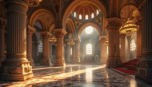 cathedral,cathedrals,basilides,basilius,light rays,hall of the fallen,theed,basilique,saint peter's basilica,st peter's basilica,sanctuary,illumination,archly,liturgy,basilica,cloistered,golden light,sacristy,the basilica,ecclesiastical,Photography,General,Realistic