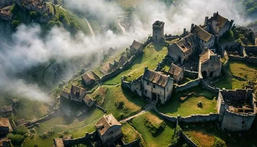 townsmen,fortresses,medieval castle,forteresse,dordogne,dracula castle,remparts,carcassone,castles,medieval,superfortresses,fairy tale castle sigmaringen,mont saint michel,fairytale castle,mont st michel,dunluce,auvers,medieval town,netherland,carcassonne,Photography,General,Fantasy