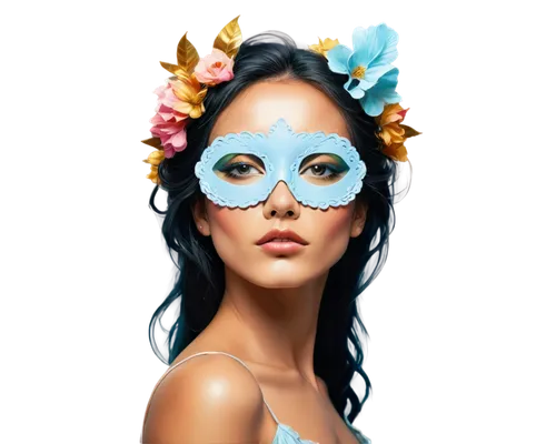 fashion vector,flowers png,masquerade,floral wreath,girl in flowers,eye glass accessory,venetian mask,vector illustration,floral background,flower crown,blooming wreath,flower fairy,blue hawaii,color glasses,vector art,tropical floral background,flower girl,digital painting,beautiful girl with flowers,vector graphic,Photography,Artistic Photography,Artistic Photography 08