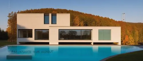 glass concrete garden trees pool park sunlight summer landscape daylight night view blue sky,cubic house,modern house,cube house,modern architecture,dunes house,lohaus,house shape,gwathmey,pool house,