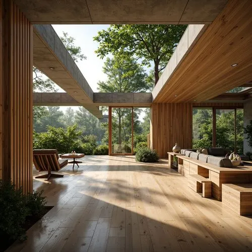 timber house,wooden decking,wooden beams,forest house,wood deck,wooden roof,bohlin,roof landscape,hardwood,wooden house,sunroom,wooden floor,cantilevers,wood floor,wood structure,natural wood,log home,decking,amanresorts,wooden windows