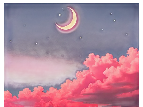 crescent moon,pink dawn,moon and star background,moons,lunar landscape,hanging moon,sky,cumulus,night sky,moonrise,clouds - sky,stars and moon,twiliight,moon night,dusk background,moon,moon in the clouds,moonscape,moon and star,moon phase,Art,Artistic Painting,Artistic Painting 47