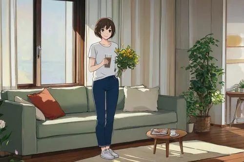 apartment,an apartment,shared apartment,ikebana,fubuki,modern room,reiji,mabuchi,manhwa,fukushi,eiji,hisao,demobilised,yukiya,shizuku,hikikomori,hideyuki,yosano,isahaya,girl in a long,Illustration,Japanese style,Japanese Style 04