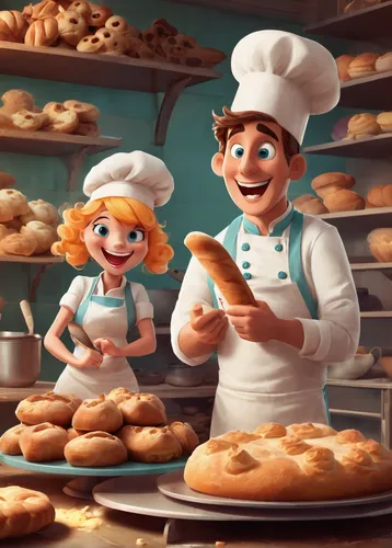 bakery,donut illustration,bakery products,pastries,cream puffs,sweet pastries,freshly baked buns,cinnamon rolls,pandesal,choux pastry,sufganiyah,pastry shop,baked goods,cooks,doughnuts,pastry chef,empanadas,chefs,party pastries,kolach,Conceptual Art,Fantasy,Fantasy 02