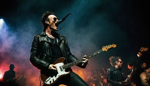 deacon,rocker,johnnycake,rockstar,rock 'n' roll,bellflowers,skillet,keith-albee theatre,underworld,rock'n roll,rock and roll,beak the edge,the edge,rock n roll,microphone stand,muse,farro,the guitar,revolver,electric guitar,Illustration,American Style,American Style 14