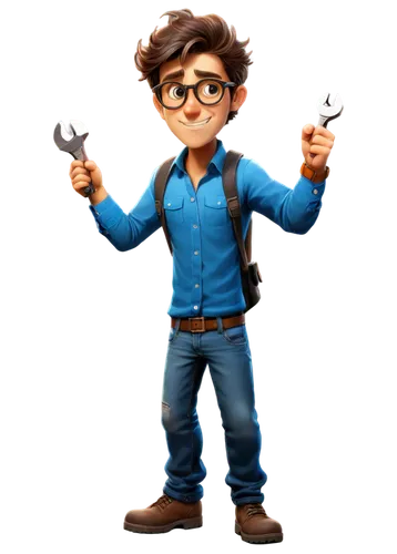 man holding gun and light,3d figure,3d man,3d model,a carpenter,zapper,thermite,cinema 4d,pubg mascot,drillbit,playmobil,telegram icon,3d rendered,renderman,electrician,3d render,engineer,cute cartoon character,utilityman,projectionist,Illustration,Retro,Retro 19