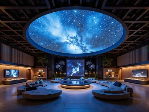 planetarium,universum,planetariums,stargates,sky space concept,spaceship interior,starscape,deyoung,extant,futuristic art museum,blue room,holodeck,spacelab,great room,lobby,univers,ufo interior,the ceiling,astronomy,snohetta