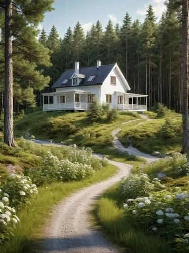 house in the forest,summer cottage,danish house,small cabin,country cottage,house in mountains,home landscape,cottage,small house,the cabin in the mountains,house in the mountains,lonely house,beautif