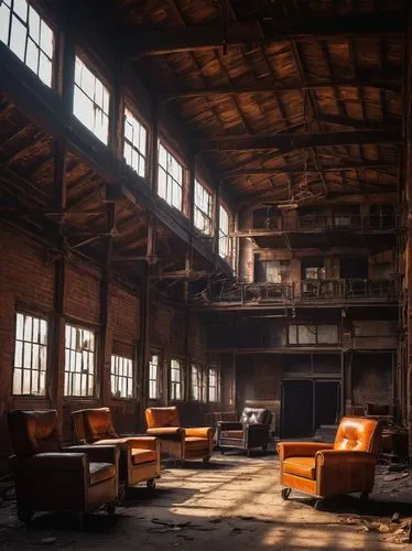 empty factory,abandoned factory,brickyards,brickworks,warehouse,old factory,industrial hall,factory hall,fabrik,warehouses,old factory building,industrial ruin,railyards,loft,freight depot,factories,lofts,dogpatch,industrial landscape,empty interior,Illustration,American Style,American Style 02