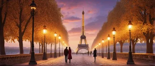 french digital background,streetlamps,street lamps,paris clip art,paris,champ de mars,pariz,trocadero,cairo tower,bellecour,parigi,boulevard,the eiffel tower,streetlamp,fantasy picture,landscape background,paree,street lamp,mashhad,parisian,Illustration,Realistic Fantasy,Realistic Fantasy 26