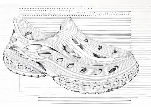 water shoe,bicycle shoe,cycling shoe,running shoe,american football cleat,walking shoe,athletic shoe,tennis shoe,track spikes,basketball shoe,bathing shoes,sports shoe,huarache,running shoes,women's shoe,white alligator,hiking shoe,croc,climbing shoe,baby & toddler shoe,Design Sketch,Design Sketch,Hand-drawn Line Art