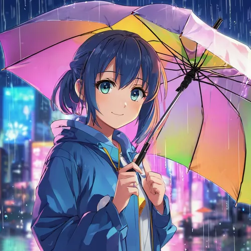 umbrella,blue rain,in the rain,rainy,summer umbrella,sonoda love live,umbrellas,walking in the rain,asian umbrella,raindops,japanese umbrella,rain lily,rain,raincoat,osaka,rainy day,light rain,blu,heavy rain,precipitation,Illustration,Japanese style,Japanese Style 03