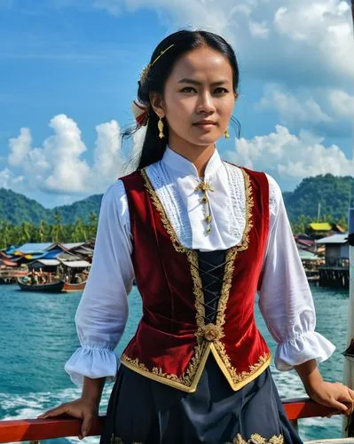 folk costume,moluccans,moluccas,suciwati,bajau,kayan,Photography,General,Realistic