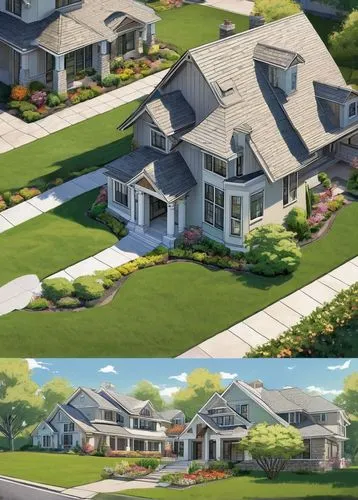 hovnanian,3d rendering,houses clipart,country estate,renderings,suburban,bungalows,subdivision,mcmansions,townhomes,new england style house,large home,landscaped,luxury home,golf lawn,suburbia,golf resort,farmhouses,suburbanized,villas,Unique,Design,Character Design