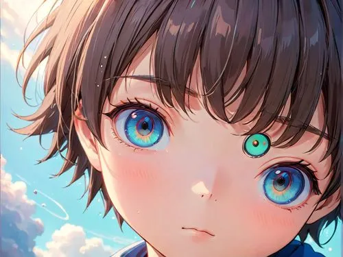 alien,a anime girl with dark hair and green eyes,niijima,kashima,haru,makoto,katsuyuki,chibana,Anime,Anime,General