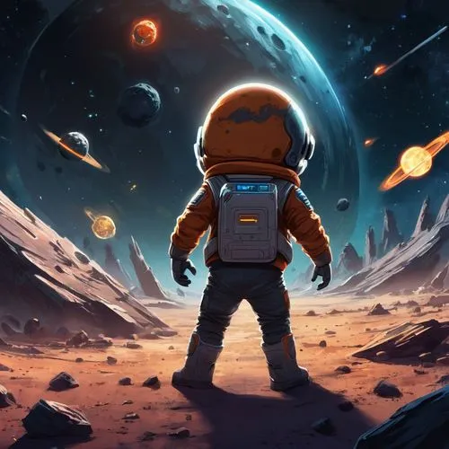 astronaut,space art,spacesuit,astronautics,space suit,astronaut suit,astronauts,space walk,sci fiction illustration,astronaut helmet,mission to mars,space-suit,spaceman,moon walk,space voyage,earth rise,spacescraft,space travel,robot in space,nasa,Conceptual Art,Fantasy,Fantasy 02