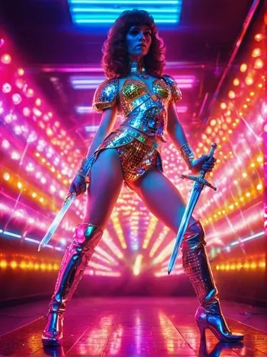 barbarella,disco,shangela,taraji,santigold,tatianna,Illustration,Realistic Fantasy,Realistic Fantasy 38