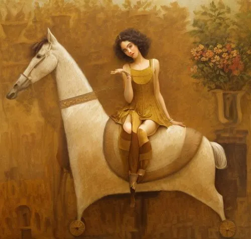 centaur,equestrian,palomino,horseback,girl with a wheel,majorette (dancer),buckskin,carousel horse,sagittarius,equestrianism,rocking horse,equestrian vaulting,brown horse,golden unicorn,arabian horse,horse-rocking chair,camelride,wooden rocking horse,racehorse,hay horse,Product Design,Fashion Design,Women's Wear,Bohemian Rhapsody