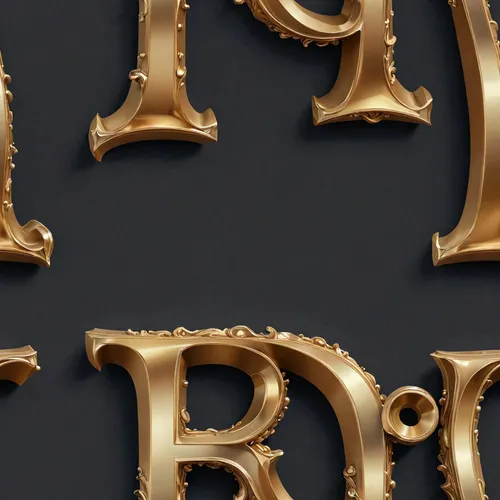 буквы T  и D,some type of gold letters on a black background,decorative letters,gold foil shapes,gold foil corners,ligatures,gilding,gold foil laurel,blackletter,gold foil corner,abstract gold embosse