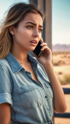 on the phone,phone call,woman holding a smartphone,video-telephony,telesales,telephony,landline,calls,man talking on the phone,satellite phone,telemarketing,desert background,cellular phone,telephone operator,make a phone call,viewphone,call,cordless telephone,girl in a long,telecommunications,Photography,General,Realistic