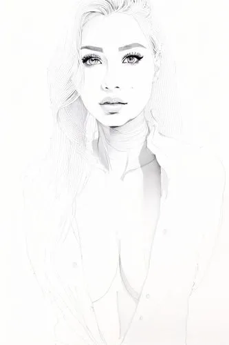 beautiful woman portrait ,fashion illustration,fashion vector,drawing mannequin,girl drawing,fashion sketch,girl on a white background,digital drawing,angel line art,illustrator,digital illustration,w