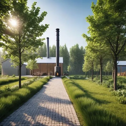 ecovillages,3d rendering,cryengine,cohousing,ecovillage,render,ecoterra,landscape design sydney,brickworks,corten steel,renderings,greentech,ecotopia,solar cell base,sse,streamwood,sewage treatment plant,biorefineries,inverted cottage,landscaped