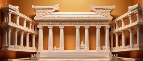 zappeion,palladian,neoclassical,greek temple,doric columns,neoclassicism,lateran,capitolium,palladio,pantheon,columns,campidoglio,marble palace,school of athens,the parthenon,colonnaded,three pillars,neoclassic,neoclassicist,parthenon,Unique,Paper Cuts,Paper Cuts 03