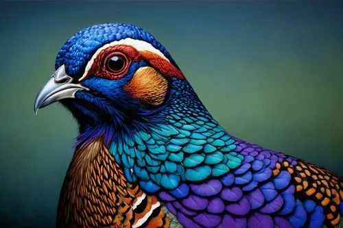 pheasant,portrait of a hen,bird painting,ring necked pheasant,perico,an ornamental bird,pajarito,tragopans,pheasants,gouldian,gallo,ornamental bird,common pheasant,bird illustration,poussin,garrulus glandarius,rosella,tragopan,galliformes,pajaros,Illustration,Realistic Fantasy,Realistic Fantasy 08