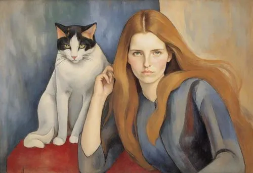 modigliani,woman sitting,girl with dog,lempicka,akhmatova,goncharova